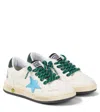 Golden Goose Ball Star New Leather Sneakers In White