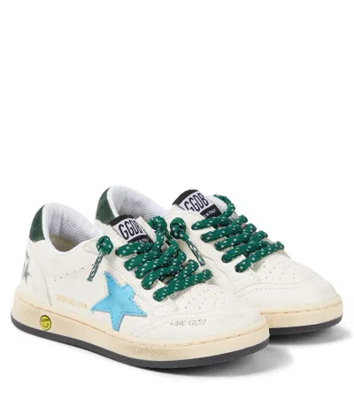 GOLDEN GOOSE BALLSTAR LEATHER SNEAKERS