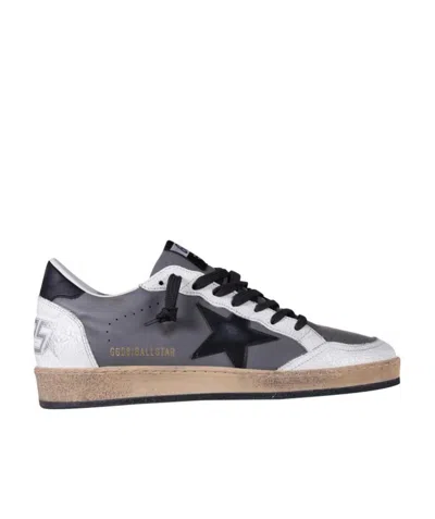 Golden Goose Ballstar Low-top Sneakers In Gray
