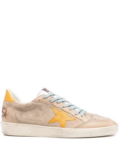 Golden Goose Ballstar Low-top Sneakers In Neutral