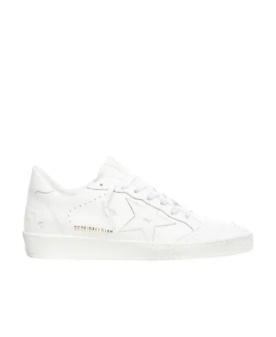 Golden Goose Ballstar Low-top Sneakers In White