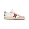 Golden Goose Ballstar Nappa Upper And Spur Suede In Multi
