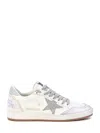 Golden Goose Ballstar Nappa Upper Crystal Star N In Multi