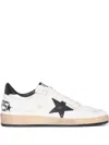 Golden Goose Ballstar Nappa Upper Leather Star And Heel Crack Toe And Spur In Multi