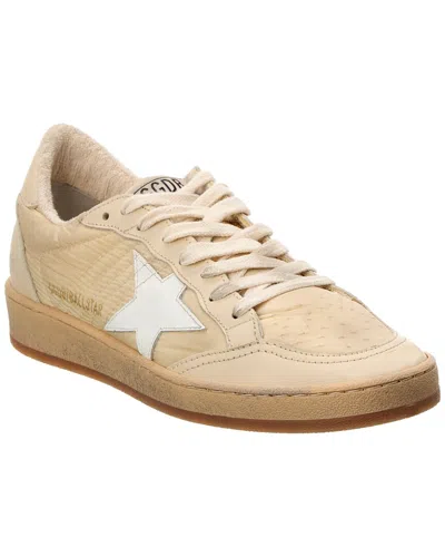 Golden Goose Ballstar Nylon Sneaker In White