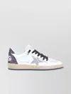 Golden Goose Ballstar Sequinned Logoed Sneakers In White