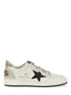 Golden Goose Deluxe Brand Women Ball Star Leather Sneakers With Glitter Detail