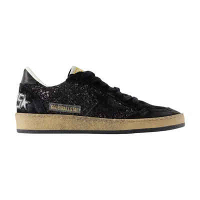 Golden Goose Ballstar Sneakers In Black
