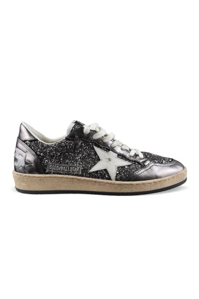Golden Goose Ball-star Sneakers In Black
