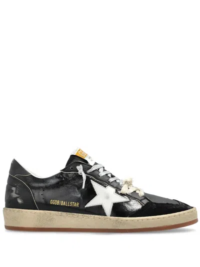 Golden Goose Ballstar Sneakers In Black