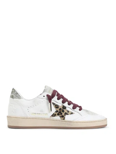 Golden Goose Ballstar Sneakers In White