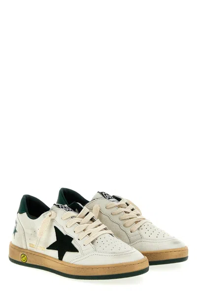 Golden Goose 'ballstar' Sneakers In Green