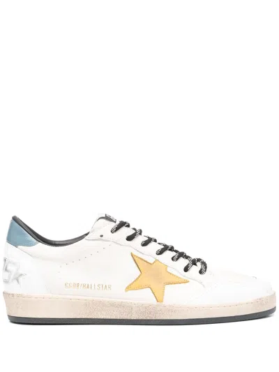 Golden Goose Ballstar Sneakers In White