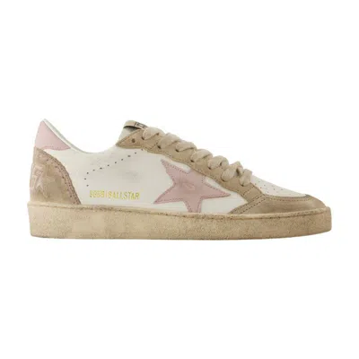 Golden Goose Ballstar Sneakers In White