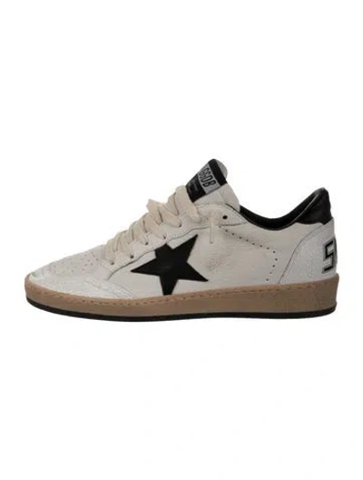 Pre-owned Golden Goose Ballstar Sneakers In White