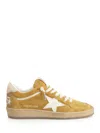 Golden Goose Ballstar Suede Upper Leather Star Horsy Heel Sneakers Multicolor