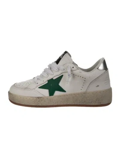 Pre-owned Golden Goose Ballstar2 Sneakers W/ Tags In Silver