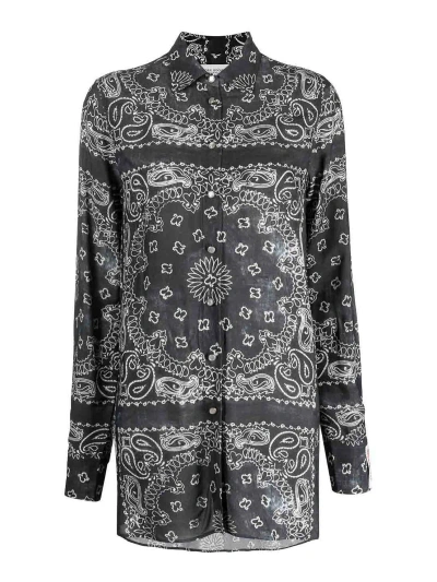 GOLDEN GOOSE BANDANA-PRINT SHIRT