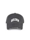 Golden Goose Baseball Cap In Gray