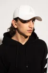 Golden Goose Baseball Cap With Logo In White