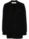 Golden Goose Bead-embellished Bomber Jacket In Black