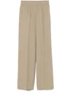 Golden Goose Wide-leg Trousers In Brown