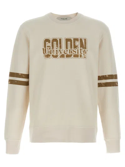 GOLDEN GOOSE BEIGE ARCHIBALD SWEATSHIRT