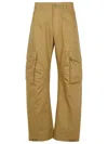 Golden Goose Beige Cotton Blend Cargo Pants