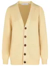 Golden Goose Beige Cotton Cardigan Women In Multi