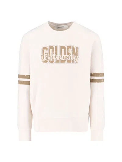 GOLDEN GOOSE GOLDEN GOOSE LOGO COTTON SWEATSHIRT