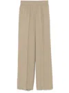 Golden Goose Wide-leg Trousers In Brown