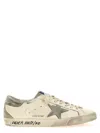 Golden Goose Beige Superstar Sneakers In Multicolor