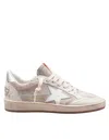 Golden Goose Ball Star Sneakers In Suede And Leather