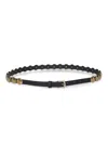 Golden Goose Trinidad Leather Belt In Black