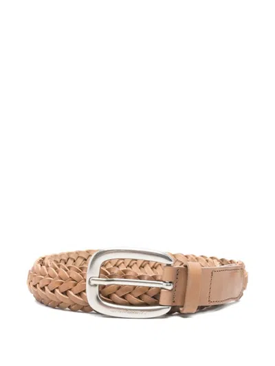 Golden Goose Belt Houston Accessories In Brown