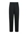 Golden Goose Belt-loop Casual Pants In Black