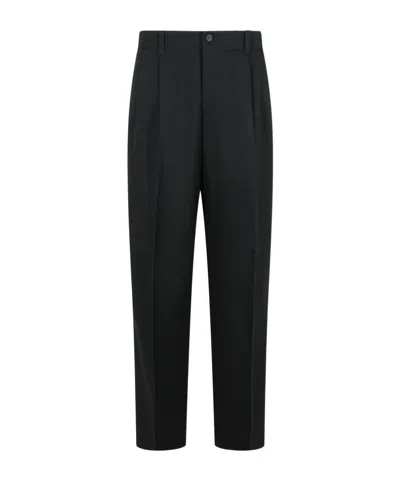 Golden Goose Belt-loop Casual Pants In Black