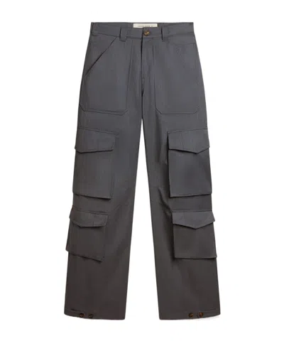 Golden Goose Belt-loop Casual Pants In Black