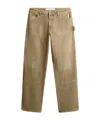 Golden Goose Belt-loop Casual Pants In Brown