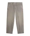 Golden Goose Belt Loop Casual Pants In Gray