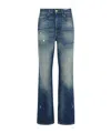 Golden Goose Norma Light Blue Denim Jeans In Blue