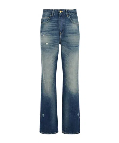 Golden Goose Belt-loop Jeans In Blue