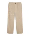 Golden Goose Belt Loop Trousers In Neutral