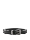 Golden Goose Belt New Tex Accessories In 90100 Black
