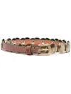 Golden Goose Trinidad Maxi-stud Belt In Brown