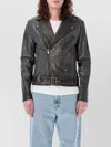 Golden Goose Biker Jacket In Black