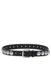 Golden Goose Trinidad Leather Belt With Studs