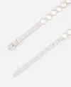 Golden Goose Belts In White