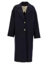 Golden Goose Blue Bertina Coat