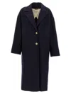 Golden Goose Blue Bertina Coat